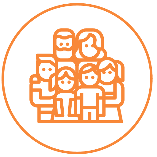family of 6 icon