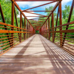 Poudre Trail bridge, Fort Collins, Colorado