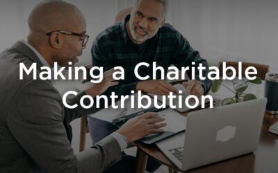 Making a Charitable Gift
